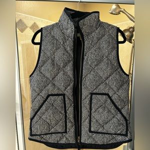 Jcrew Herringbone Vest